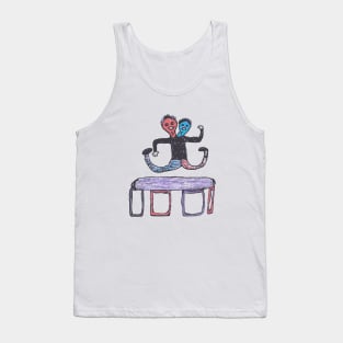 Siamese Twins on a Trampoline Tank Top